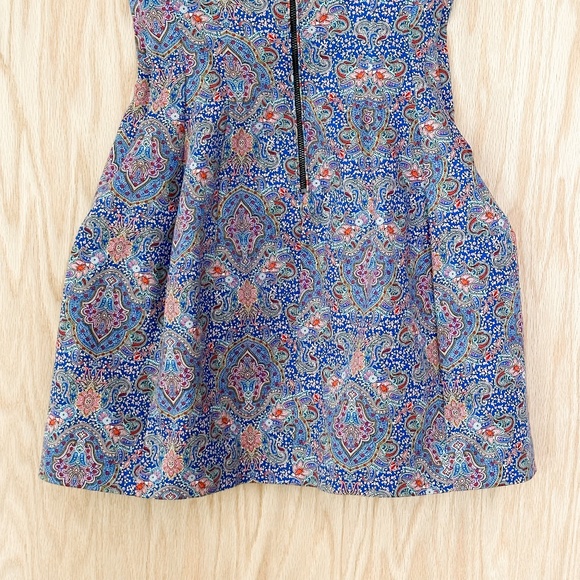 ZARA Paisley Structured Tulip Dress - Picture 11 of 13